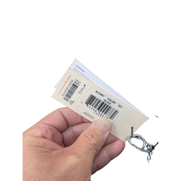 Kipling Black Womans Nylon Small Monkey Charm Crossbody Bag SKU 9474 - Picture 6 of 15